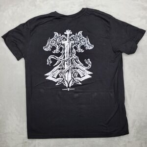 The Beard Struggle Shirt Mens Large Nordic Viking Bear Snake Sword Alpha Adult